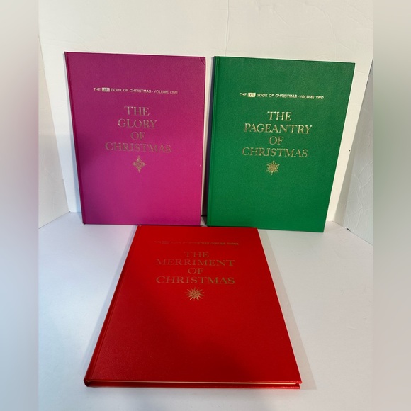 Time Incorpated Other - The Life Book Of Christmas Set Volumes 1-3 Time Incorporated, New York 1963